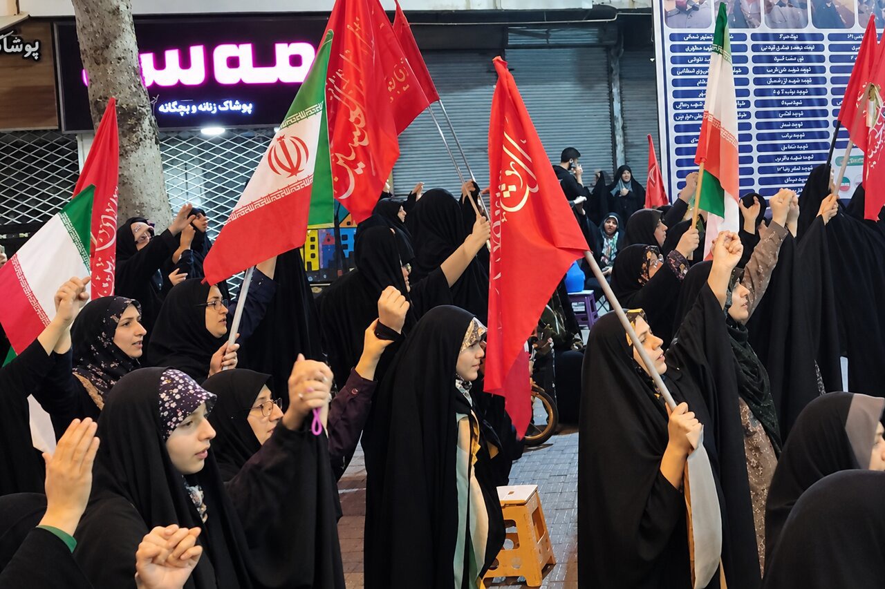موج ۲۳۵ حماسه حضور لنگرودی ها در میدان