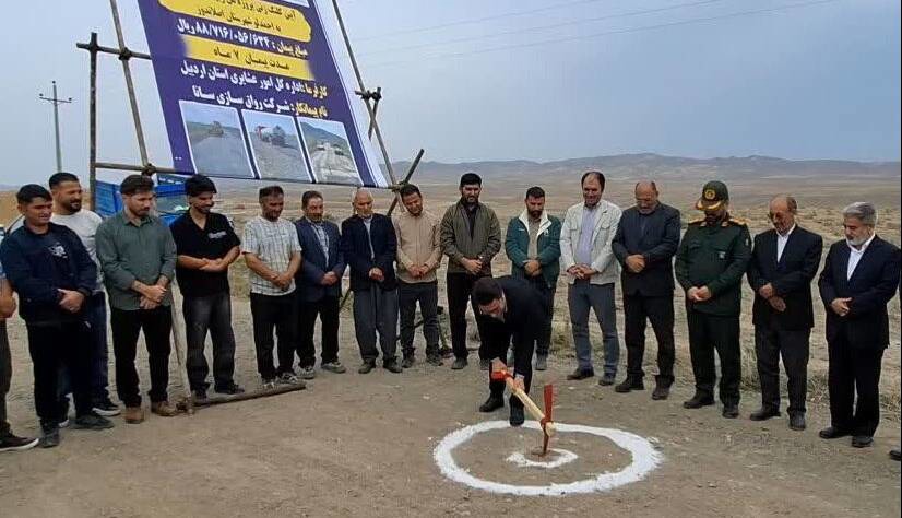 احداث راه پنج قشلاق عشایر اردبیل آغاز شد