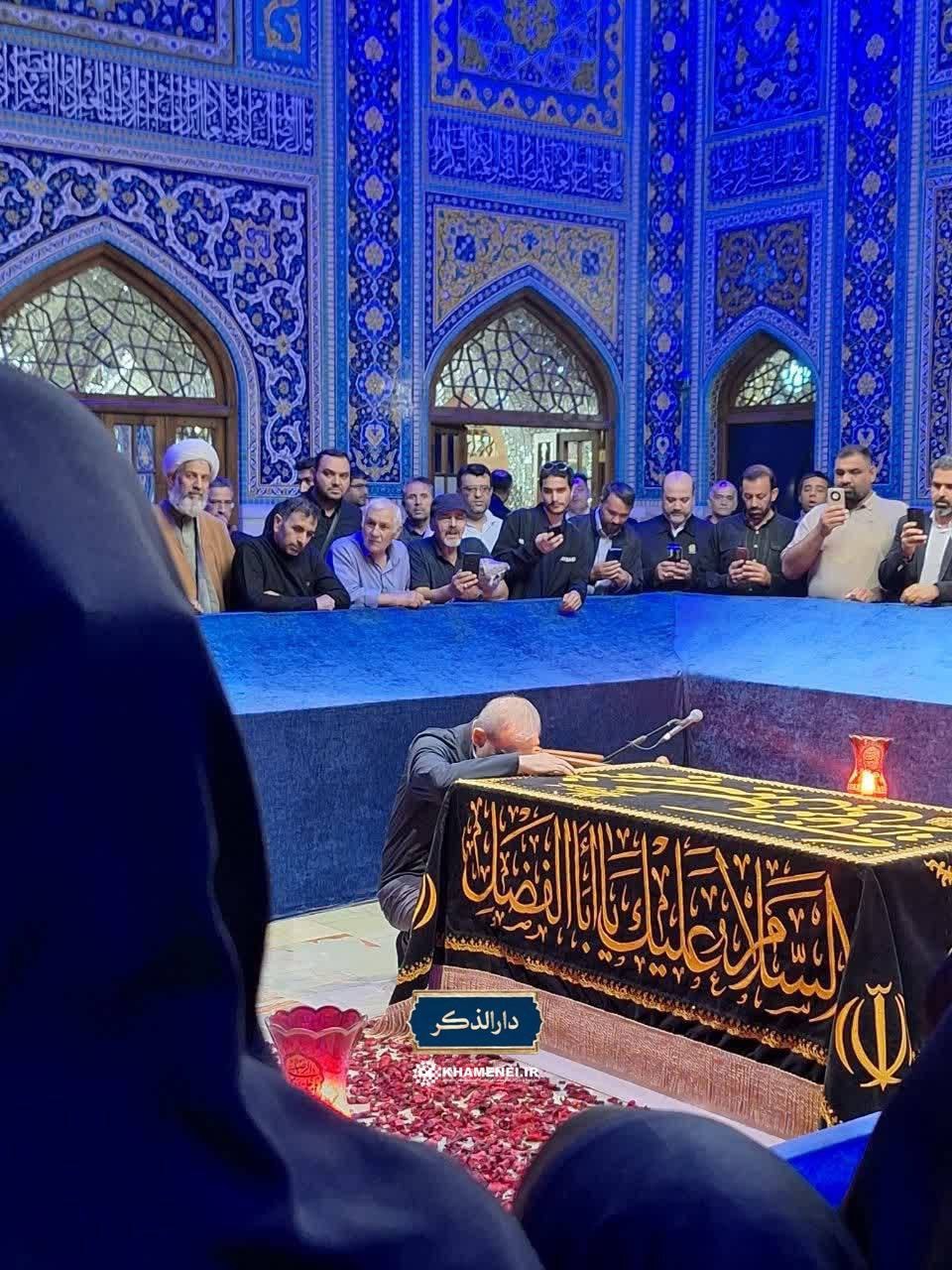حضور پزشکیان در رواق دارالذکر و زیارت مزار رهبر شهید انقلاب